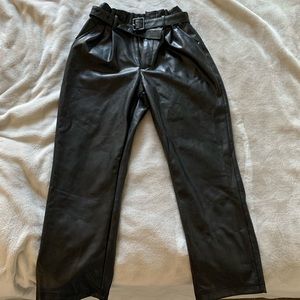 Abercrombie leather pants